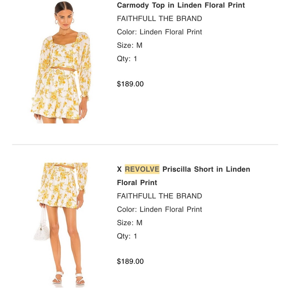 FAITHFULL THE BRAND SET